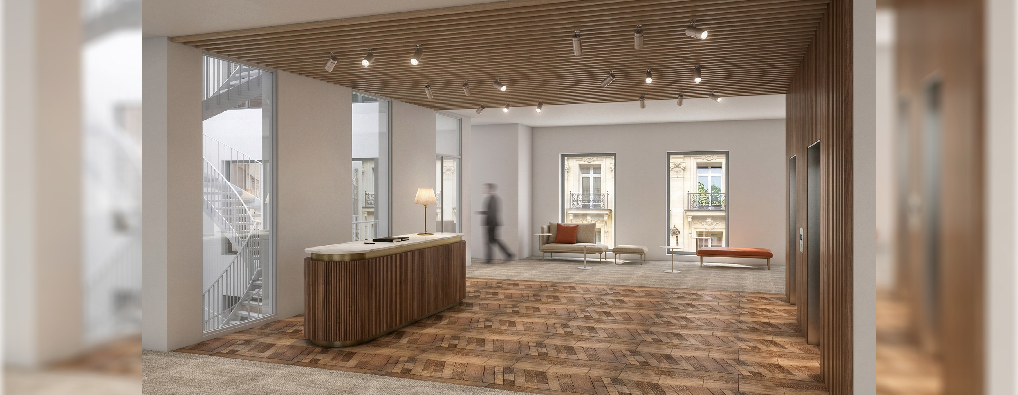 Restructuration d'un ensemble immobilier tertiaire - Paris